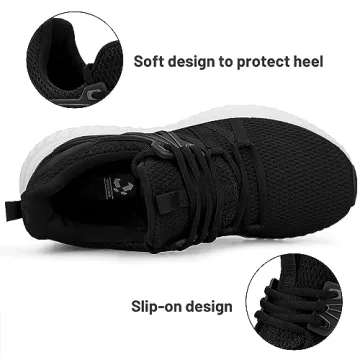 Abboos Women's Non-Slip Lightweight Running Shoes for Gym