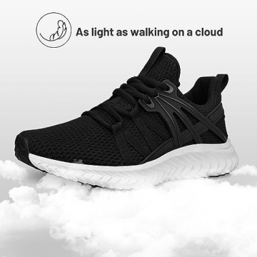 Abboos Women's Non-Slip Lightweight Running Shoes for Gym