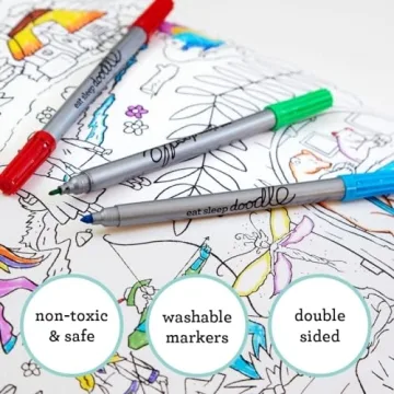 Eatsleepdoodle Original Washable Markers Pack of 10