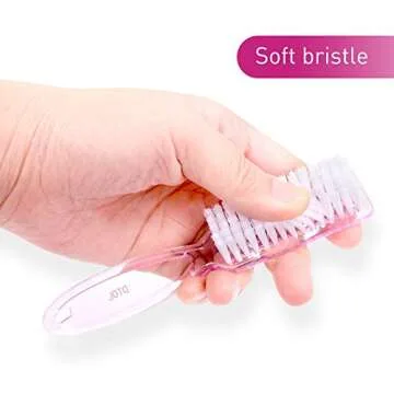 Yesker Handle Nail Hand Scrubbing Cleaning Brush-10 Pcs