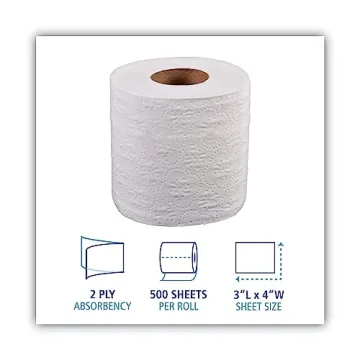 Boardwalk B6145 Septic Safe Toilet Tissue 96 Rolls