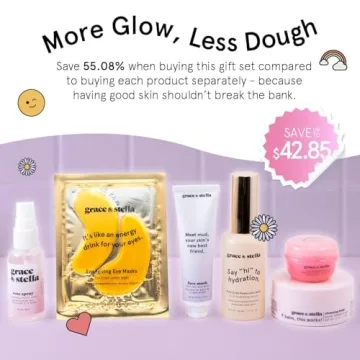 Luxury Vegan Skincare Gift Set for Women - Dream Team Collection