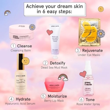 Luxury Vegan Skincare Gift Set for Women - Dream Team Collection