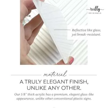 Elegant Septic System Sign - Removable Adhesive - Made in USA