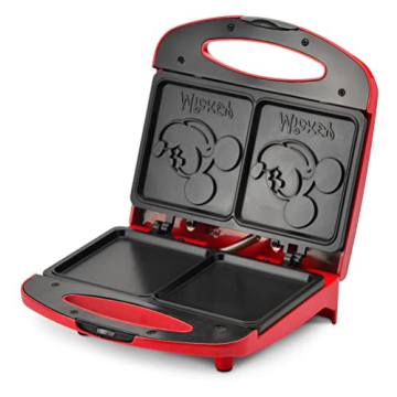 Disney Mickey Mouse Sandwich Maker for Fun Family Meals