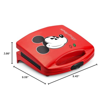 Disney Mickey Mouse Sandwich Maker for Fun Family Meals