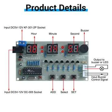 Discover MiOYOOW DIY Digital Clock Kit for Educators and Students