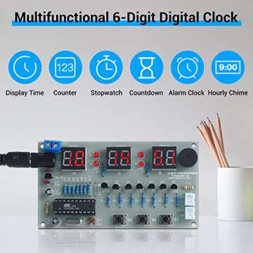 Discover MiOYOOW DIY Digital Clock Kit for Educators and Students