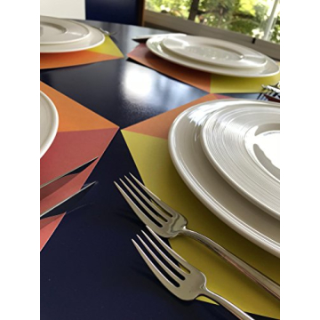 Petunia Vogue Paper Placemats for Stylish Events