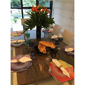 Petunia Vogue Paper Placemats for Stylish Events