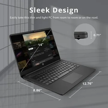 HP Stream 14 HD Laptop - Renewed Intel Processor