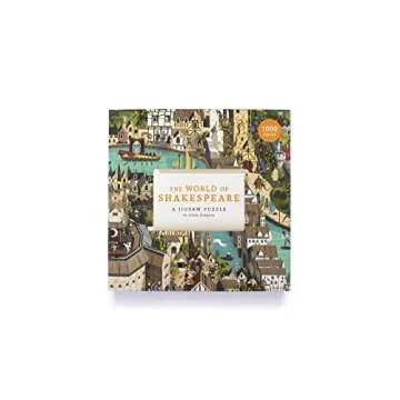 Laurence King Shakespeare 1000 Piece Puzzle for All Ages