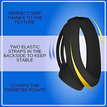 Post Surgical Chin Strap Bandage for Women - Neck and Chin Compression Garment Wrap - Face Slimmer, Jowl Tightening (M)