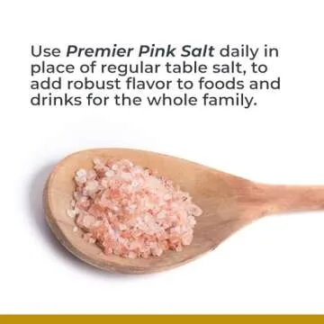 Premier Research Labs Pink Salt – Hawaiian Red Alaea Sea Salt Blend for Food, Cooking, and Eating – Flaky, Unrefined, and Additive-Free, 12 oz
