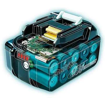 Makita BL1850B2DC2 18V LXT® Lithium-Ion Battery and Dual Port Charger Starter Pack (5.0Ah)