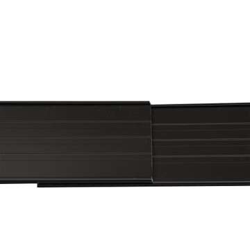 EasyFlex Aluminum Landscape Edging Project Kit, 8 Metal Garden Edging Pieces with Spikes, 48 feet, B...