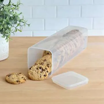 Youngever 2 Pack Cookie Storage Containers for Fresh Snacks