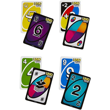 Mattel UNO Flip! Card Game for Families and Kids