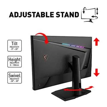 MSI 31.5" QHD Monitor 175Hz G-Sync Compatible 1ms