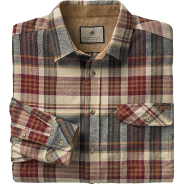 Men's Buck Camp Flannel Shirt by Legendary Whitetails