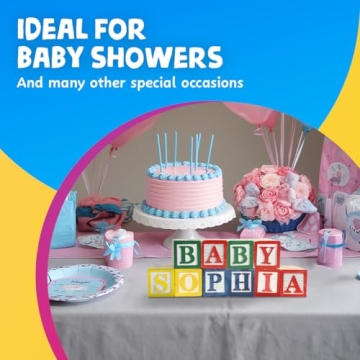 Skoolzy Wooden ABC Blocks for Toddlers Learning Fun