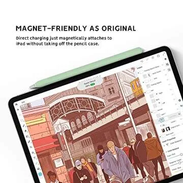 3 Pack Cute Ear Case Silicone Skin Cover Compatible with Apple Pencil 2nd Generation Accessories Compatible with iPad Pro 11 12.9 inch(White, Orange,Green)