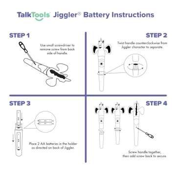 TalkTools Jiggler - Chewable Oral Facial Massager - Oral Sensory Massager - Calming Motor Therapy for Kids - Unicorn/Sloth - Set of 2