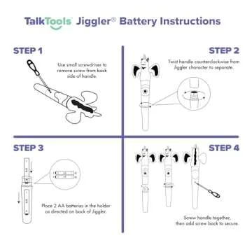 TalkTools Jiggler - Chewable Oral Facial Massager - Oral Sensory Massager - Calming Motor Therapy for Kids - Unicorn/Sloth - Set of 2