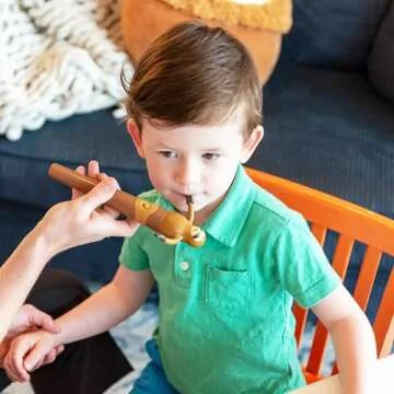 TalkTools Jiggler - Chewable Oral Facial Massager - Oral Sensory Massager - Calming Motor Therapy for Kids - Unicorn/Sloth - Set of 2