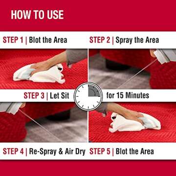 Nature's Miracle Urine Destroyer Plus for Cats, Enzymatic Formula for Severe Cat Urine Stains, 17.5 oz