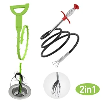 DR.PEN Flexible Grabber Tool for Easy Drain Cleaning & Retrieval