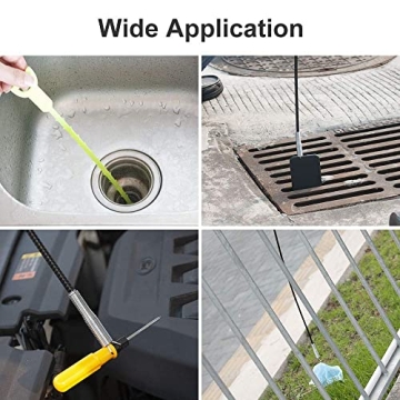 DR.PEN Flexible Grabber Tool for Easy Drain Cleaning & Retrieval