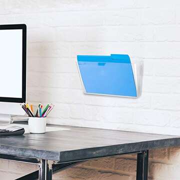 Amazon Basics Wall Pocket Organizer for Letter Files