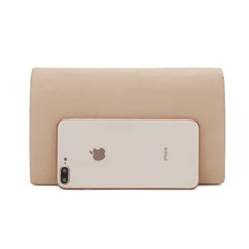 Charming Tailor Faux Suede Clutch Evening Purse for Women