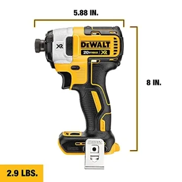 DEWALT 20V MAX XR Impact Driver Tool Only DCF887B