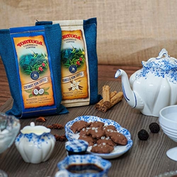 Tortuga Caribbean Rum Cream Flavored Coffee for Gifts