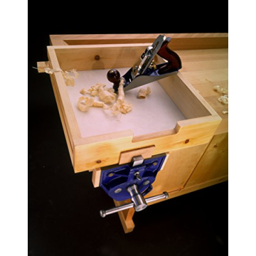 Record Woodworker's Vise with Quick Release, 9-Inch Jaw Width