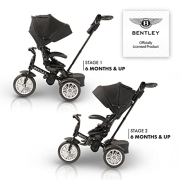 Bentley Kids Trike 6-in-1 Luxury All Terrain Toddler Bike