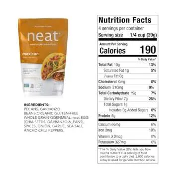 Neat Vegan Mexican Mix - Plant-Based Meat Alternative