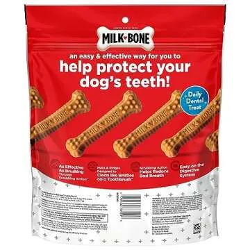 Milk-Bone Brushing Chews for Large Dogs 18 Dental Treats