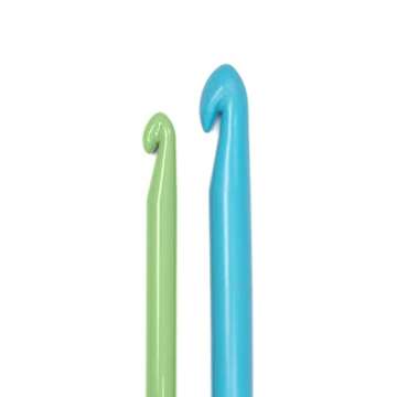 Boye Wright Products Boye 74492 Jumbo Plastic Crochet Hook Set, Sizes P16 & Q