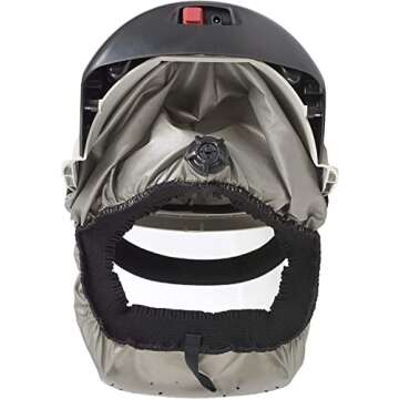 Trend Airshield Pro Full Faceshield, Dust Protector, Battery Powered Air Circulating Mask for Woodworking, AIR/PRO