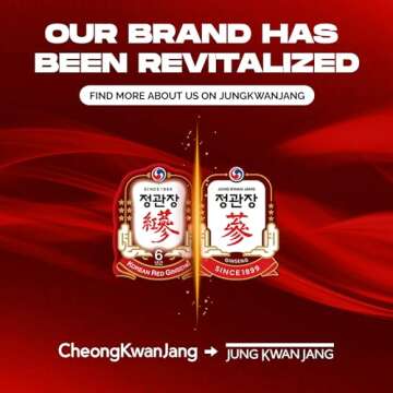 CheongKwanJang Korean Red Ginseng Honey Paste Daily Stick | Poria Mushroom, Rehmannia Extract Hong Sam Jin Go Daily | Natural Energy Booster for Men & Women, Pre Workout | 30 Count