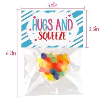 24Pack Valentines Day Cards with Heart Balls Valentines Day Gifts for Kids Valentines Exchange Cards for Boys Girls School Classroom Party Favors