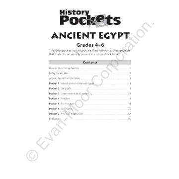 History Pockets: Ancient Egypt for Grades 4-6 Educational Fun