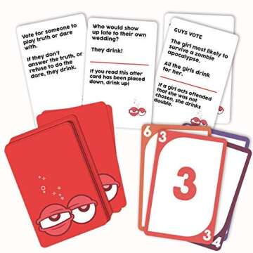 The Game for Drunks: Fun Adult Drinking Card Game with 100 Voting Commands, That Gets You Tipsy and Crazy