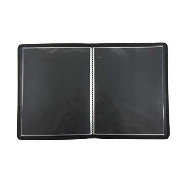 Filexec Products Art Presentation Book, 14"x17"", 24 Page/48 Views (93830), Black