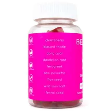 BEARVANA Chest Support Gummies for Women | Workout Enhancement | Berry Flavored | Natural Botanical ...