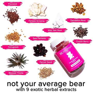BEARVANA Chest Support Gummies for Women | Workout & Curves