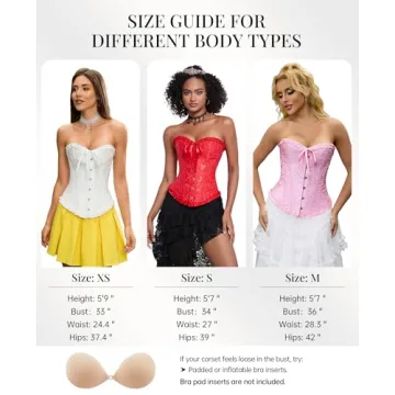 SZIVYSHI Azure Blue Corset Top for Women - Elegant Bustier